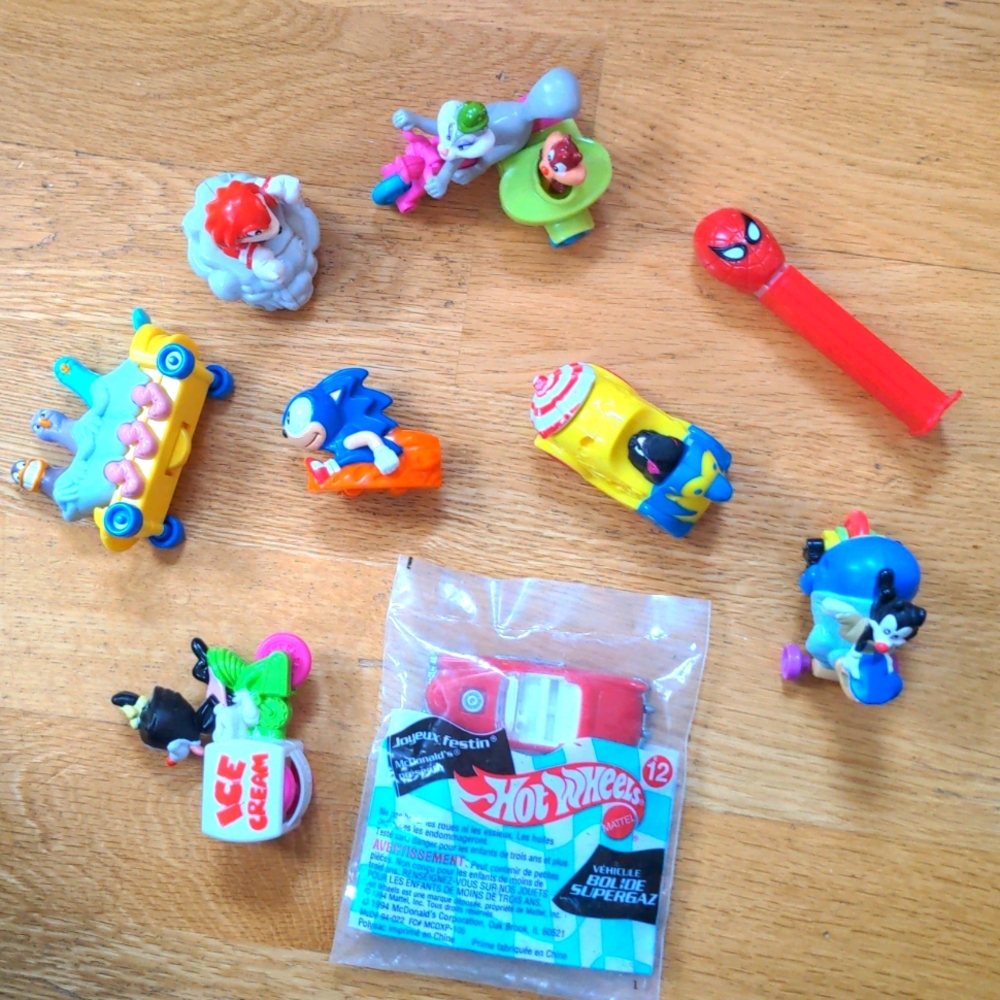 Vintage McDonald's toys collectibles lot
